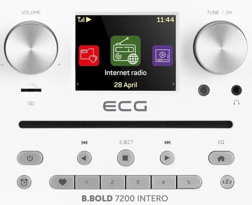 ECG B BOLD 7200 Intero White DAB+